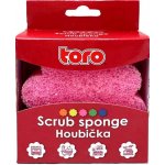 TORO Scrub Houbička na nádobí MIX barev – Zbozi.Blesk.cz