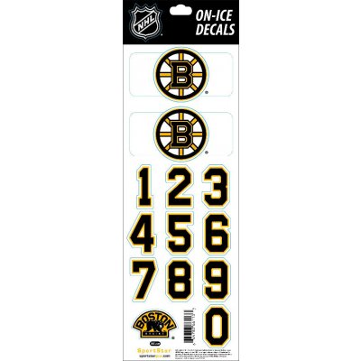 Sportstape ALL IN ONE HELMET DECALS - BOSTON BRUINS – Zboží Dáma