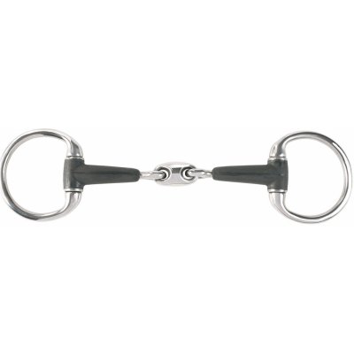 Horze Udidlo Dvakrát lomená pogumovaná oliva Černá – Zbozi.Blesk.cz
