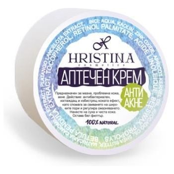 Hristina přírodní lékařský krém na akné 50 ml