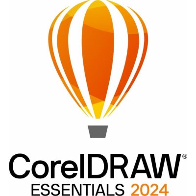 CorelDRAW Essentials 2024, Win, CZ/EN/DE ESDCDE2024
