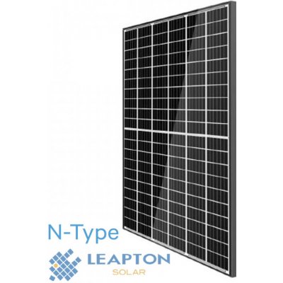Leapton Solar Fotovoltaický panel N-Type 430Wp černý rám – Zboží Mobilmania
