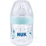 Nuk Lumísek kojenecká láhev Nature Sense s kontrolou teploty modrá 150 ml – Zbozi.Blesk.cz