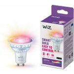 WiZ LED skleněná žárovka GU10 PAR16 4,7W 345lm 2200-6500K RGB IP20, stmívatelná – Hledejceny.cz