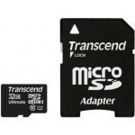 Transcend microSDHC 32 GB UHS-I TS32GUSDHC10 – Zboží Mobilmania