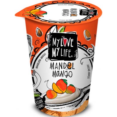 My Love My Live Bio zakysaný mandlový Mango 180 g – Zboží Dáma