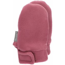 Sterntaler Rukavičky kojenecké PURE fleece bez palce růžové 4301400