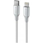Swissten 71529204 USB-C / Lightning, 1,5m, bílý – Zboží Živě