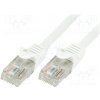 síťový kabel Logilink CP2091U Patch, U/UTP, 6, licna, CCA, PVC, 10m, bílý
