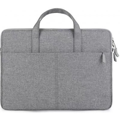 DeTech Brašna pro notebook Future Bag LP-19, 15.6", šedá Praktická stylová brašna s mnoha přihrádkami pro uložení dalšího příslušenství