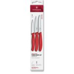 Victorinox Swiss Classic 3 ks rovné/vroubkované ostří červené – Zboží Dáma