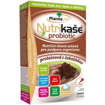 Nutrikaše probiotic proteinová s čokoládou 3x60 g