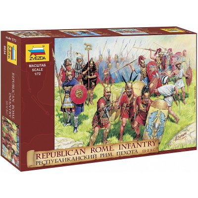 Model Kit figurky 8034 Republican Rome Infantry RR CO32 8034 1:72 – Zboží Dáma