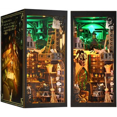 2Kids Toys 3D skládačka Zarážka na knihy Miniatura domečku Kavárna Bílá zahrada – Hledejceny.cz