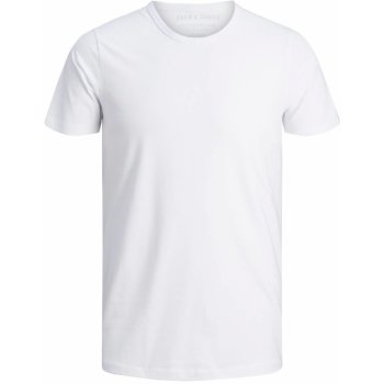 Jack & Jones pánské triko JJEBASIC O-NECK TEE 12058529 OPTICAL white