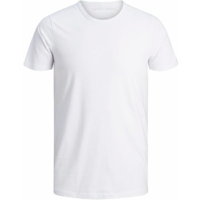 Jack & Jones pánské triko JJEBASIC O-NECK TEE 12058529 OPTICAL white – Zbozi.Blesk.cz