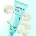 Numbuzin - No.1 Clear Filter Sun Essence SPF50+ PA++++ - Rozjasňující filtrační esence - 50 ml – Sleviste.cz