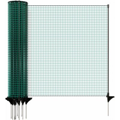 Univerzální zelená ohradníková síť, nevodivá FLEX, délka 25 m, výška 90 cm – Sleviste.cz