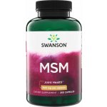 Swanson MSM 500 mg 250 kapslí – Hledejceny.cz