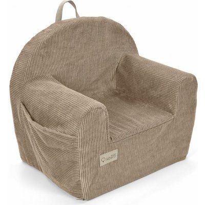 ALBERO MIO Dětské křeslo Velvet béžová – Sleviste.cz