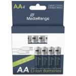 MediaRange nabíjecí USB-C 1400 mAh 4ks MRBAT161 – Hledejceny.cz