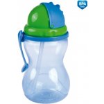 Canpol babies sportovní láhev s brčkem velká modrá 370 ml – Zboží Mobilmania