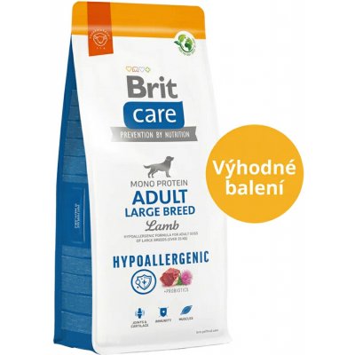 Brit Care Hypoallergenic Adult Large Breed Lamb 14 kg – Zboží Dáma