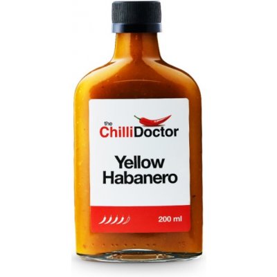 The ChilliDoctor Yellow Habanero chilli mash 100 ml – Zboží Dáma