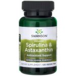 Swanson Organická Spirulina a Astaxanthin 120 tablet – Sleviste.cz