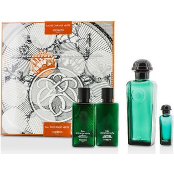 Hermés Eau D'Orange Verte EDC 100 ml + EDC 7,5 ml + sprchový gel 40 ml + tělové mléko 40 ml dárková sada