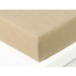 Xpose Froté prostěradlo Exclusive bílá káva 180x200 – Zboží Dáma