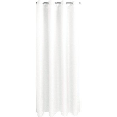 Neprůhledný závěs Ocean s kroužky, bílý 140 x 245 cm – Hledejceny.cz