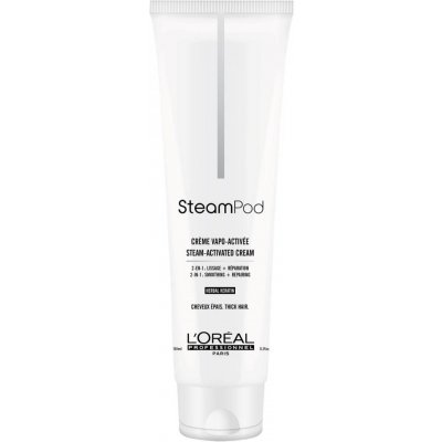 L'Oréal Professionnel SteamPod vyplňující a uhlazující krém pro husté vlasy 150 ml – Zboží Mobilmania