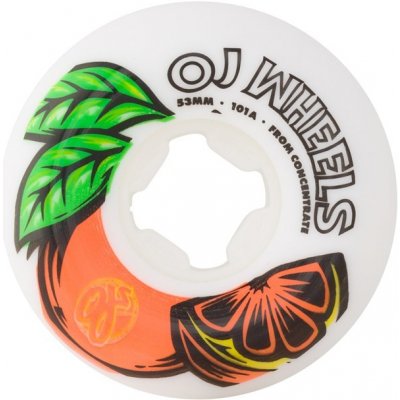 OJ 53mm From Concentrate White Hardline 101a 53mm – Zboží Dáma