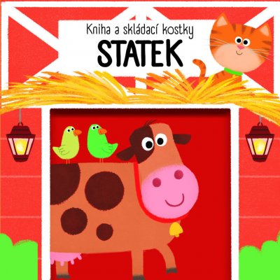 Kniha a skládací kostky: Statek - YoYo Books – Zbozi.Blesk.cz
