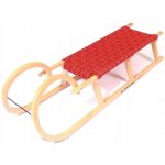 Acra sáně dřevěné rohačky modrá 125 cm – Hledejceny.cz