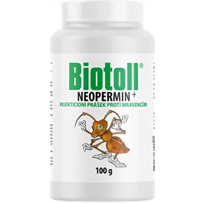Biotoll Neopermin prášek proti mravencům 100g