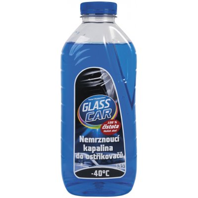 Kittfort GLASS CAR Zimní kapalina do ostřikovačů -40°C 1 l – Hledejceny.cz