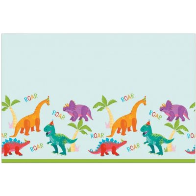 Procos Plastový ubrus Dino párty 120x180 cm – Zboží Dáma