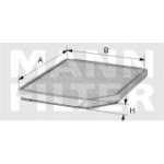 Pylový filtr Mann CUK 29 007 – Hledejceny.cz