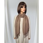 Classic Scarf šála kávově hnědá jako mléčná čokoláda – Zboží Dáma