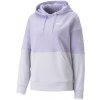 Dámská mikina Puma dámská mikina POWER COLORBLOCK HOODIE TR 67372425 Fialový