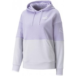 Puma dámská mikina POWER COLORBLOCK HOODIE TR 67372425 Fialový