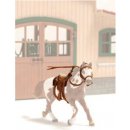  Schleich 42122 Westernové sedlo s uzdou