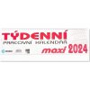 Kalendář Pracovní maxi týdenní stolní 2024