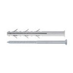 Rámová hmoždinka TUP3, 8x120 mm, s vrutem se zapuštěnou hlavou, Friulsider, TUP3Z8/120 – Sleviste.cz