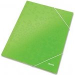 LEITZ WOW A4 tříchlopňové desky zelené – Hledejceny.cz