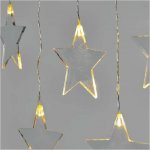 Emos Vánoční dekorace LED vánoční závěs hvězdy 45x84 cm teplá bílá DCGW02 – Sleviste.cz