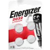 Baterie primární Energizer CR2032 4ks 7638900377620