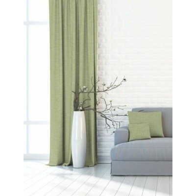 Dekorační látka nebo závěs, Blackout vzor Plátno 150 cm, zelená 150 cm – Hledejceny.cz